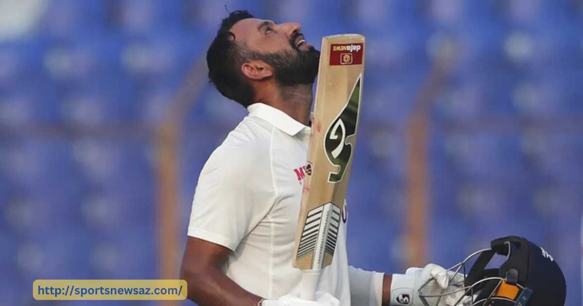 India vs Bangladesh 2nd Test - Chateshwar Pujara Man of the Series